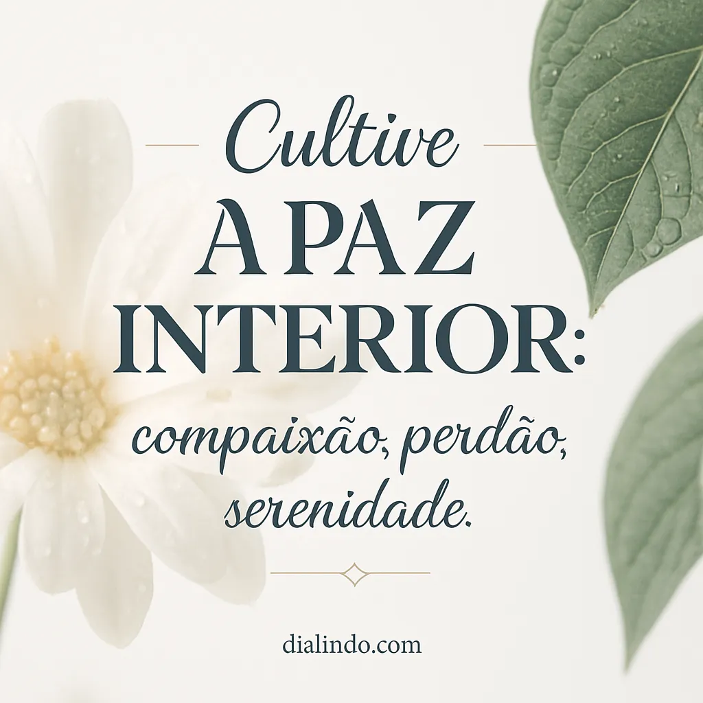 Cultivando a Tríade da Paz