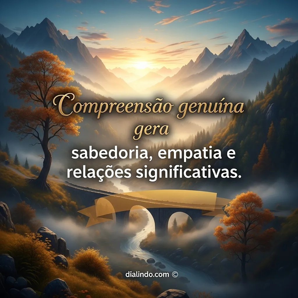 Compreensão: Alicerce das Relações