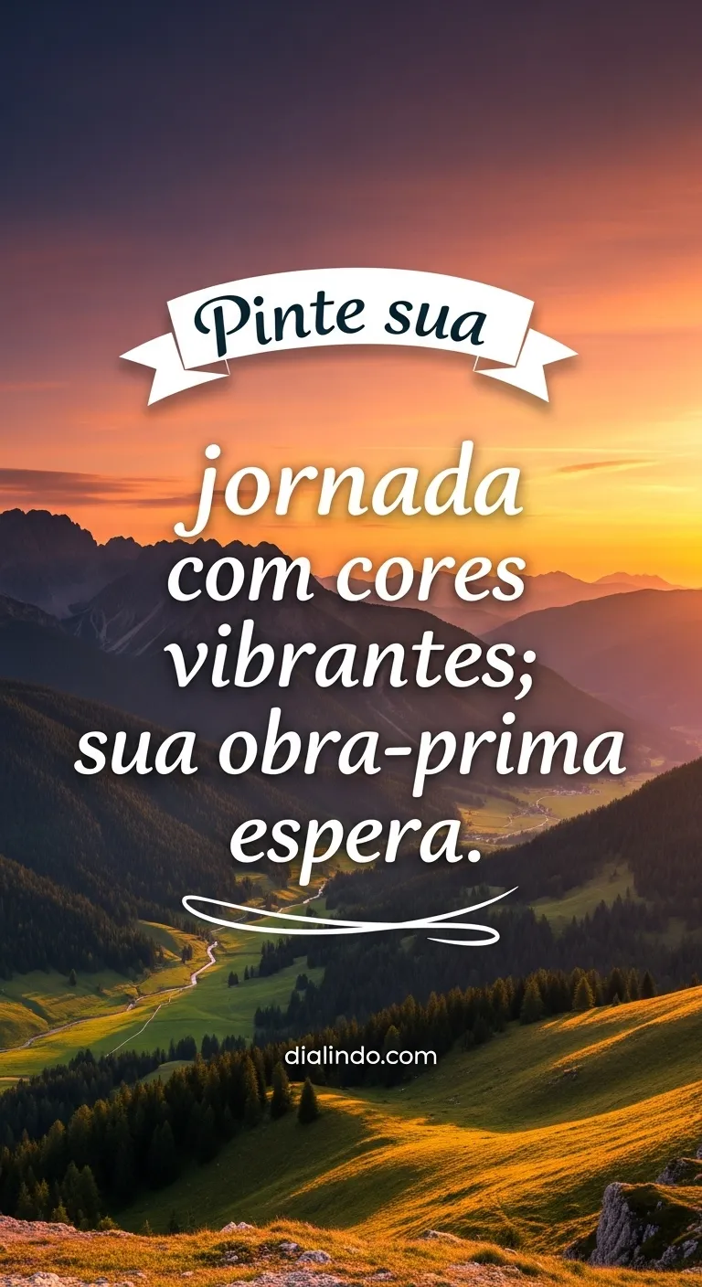 Sua Vibrante Obra-Prima