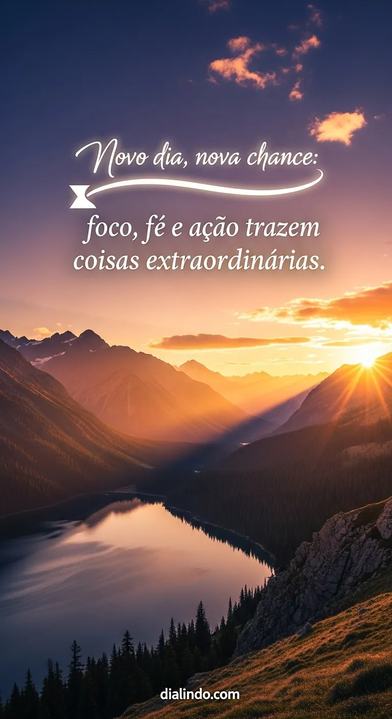 Extraordinário: Foco, Fé, Ação