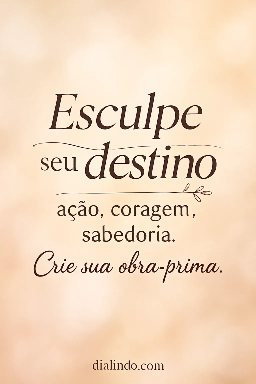 Autocriação: Obra-Prima Pessoal