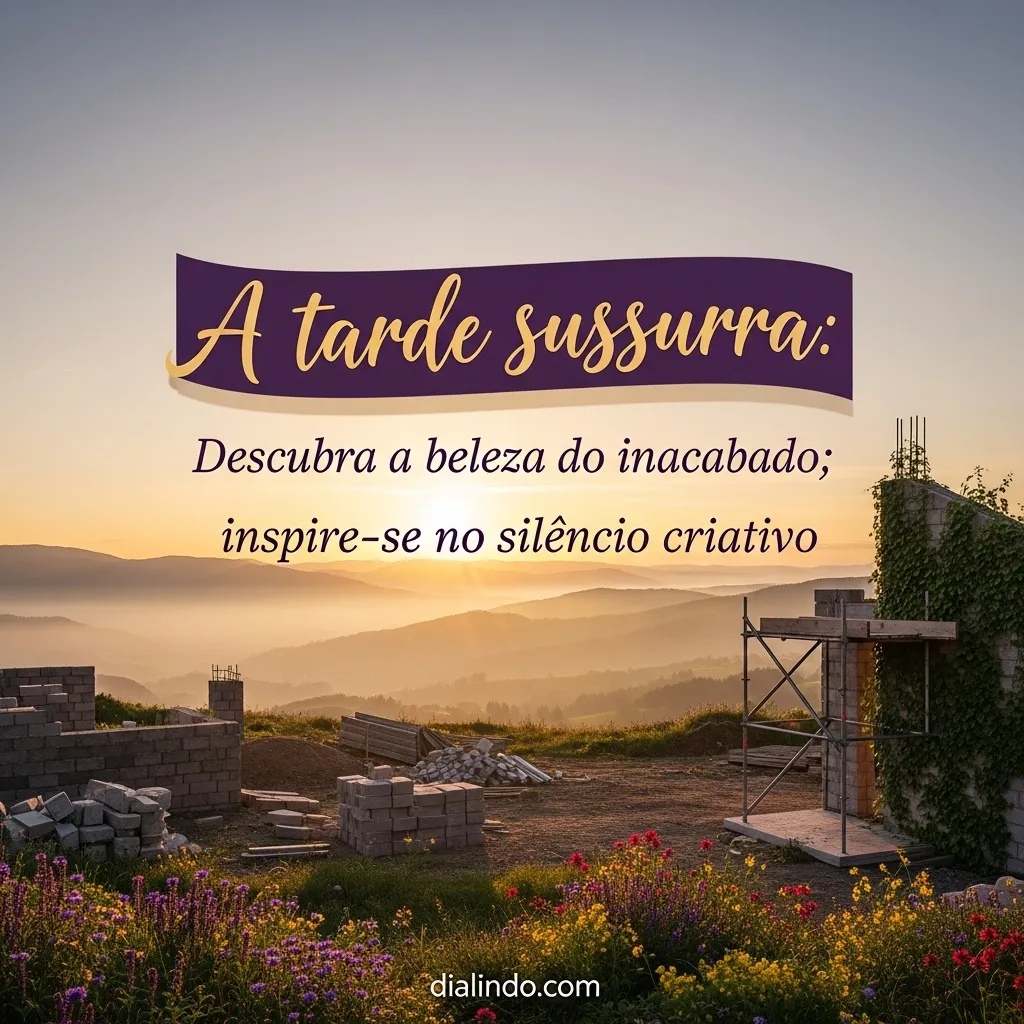 Silêncio Criativo: Beleza Inacabada