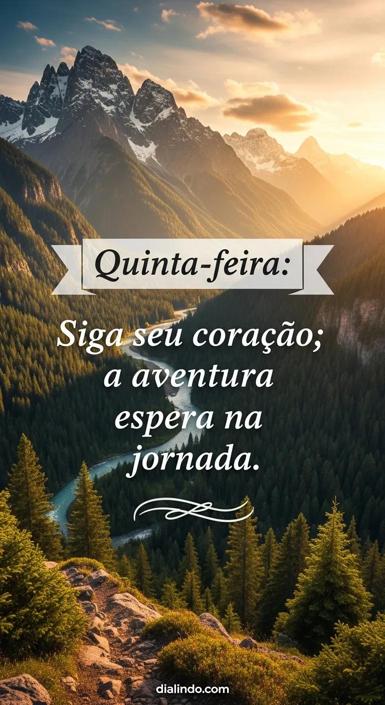 Coração Aventura Quinta-feira