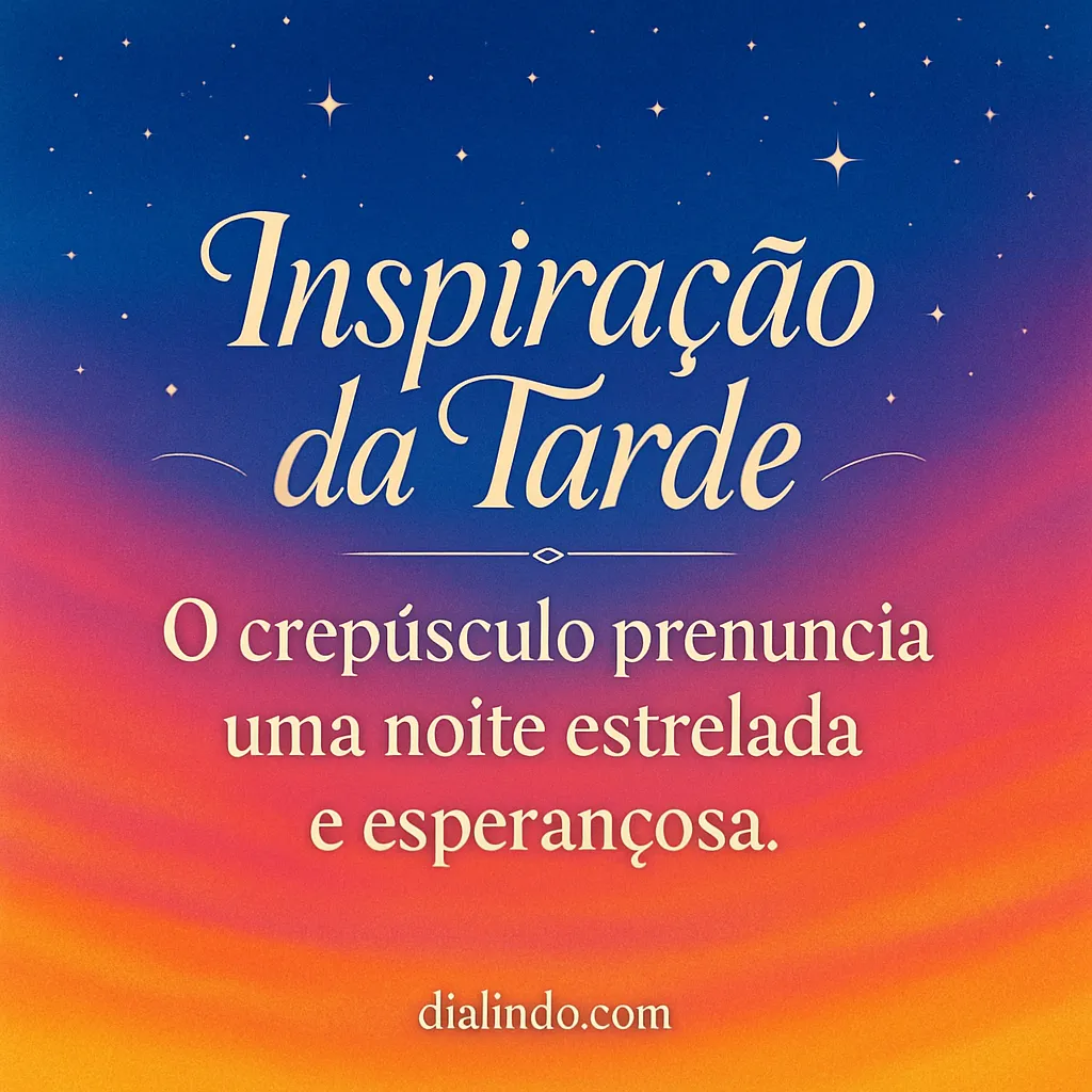 Esperança Crepuscular Estrelada