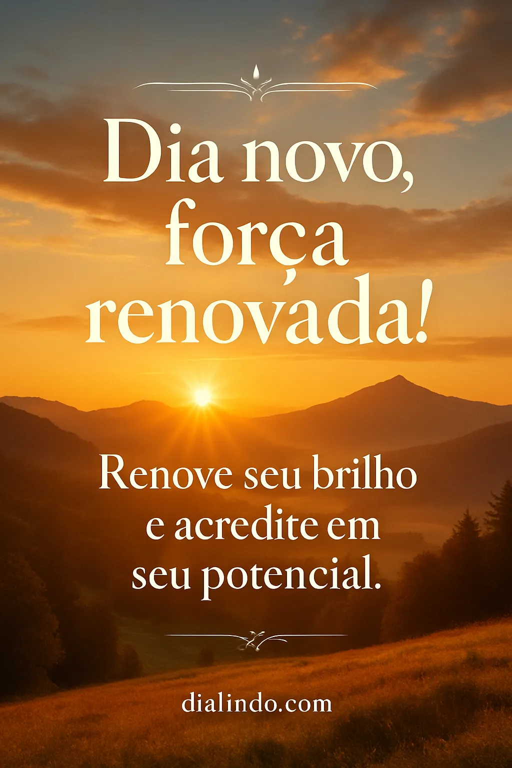 Brilho Renovado, Novo Dia