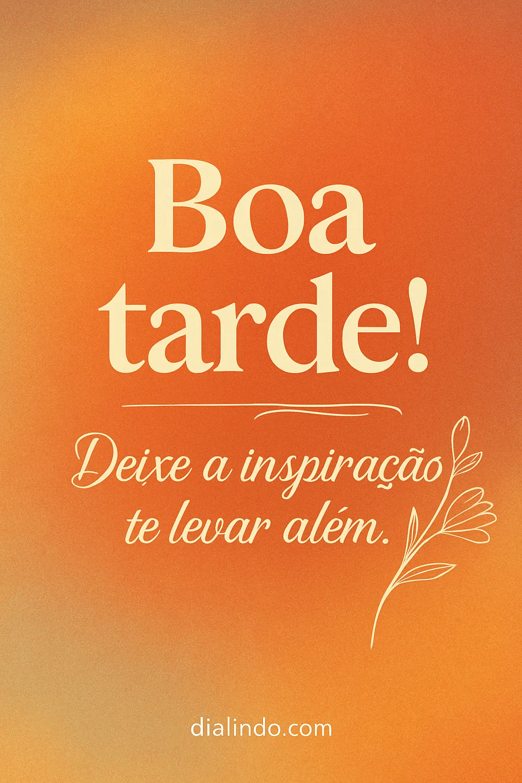 Inspiração: Voe Além
