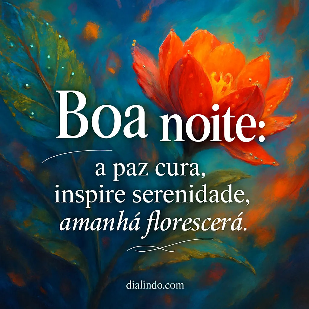 Paz Serena: Amanhecer Florido