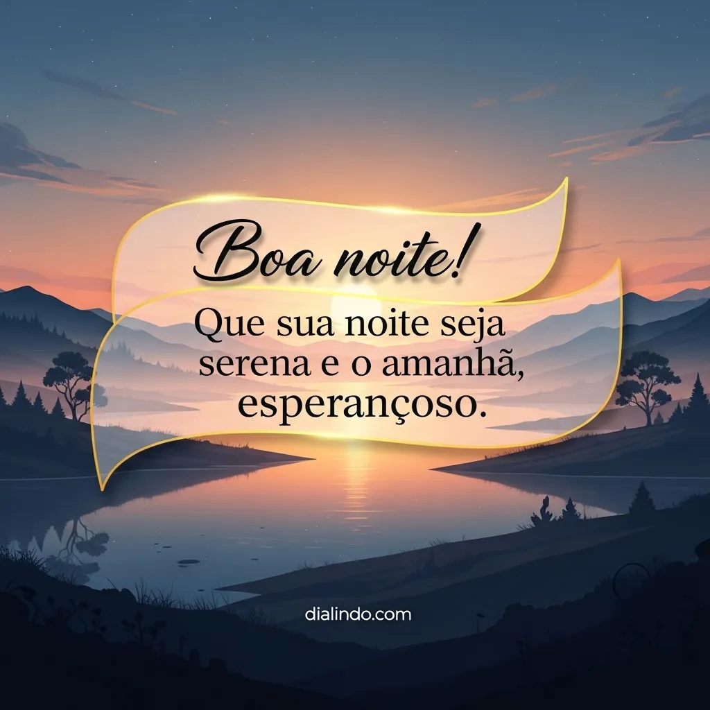 Serena Esperança Noturna