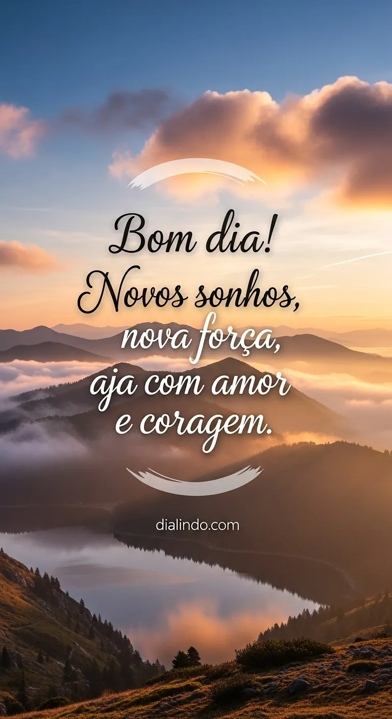 Amor, Coragem, Novos Dias