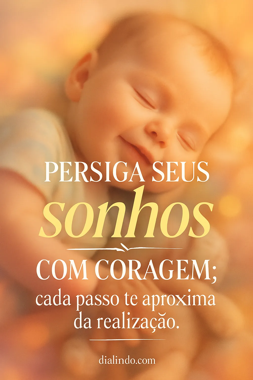 Passos Corajosos, Sonhos Reais