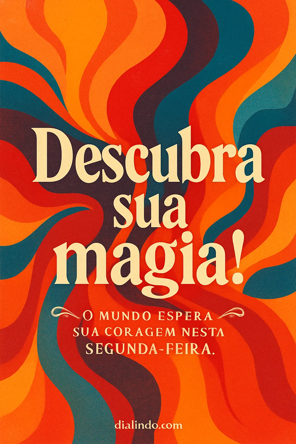 Magia Segunda-feira Coragem