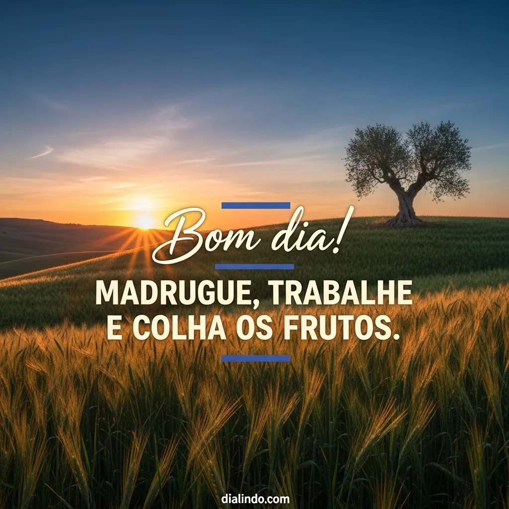 Colheita do Madrugador