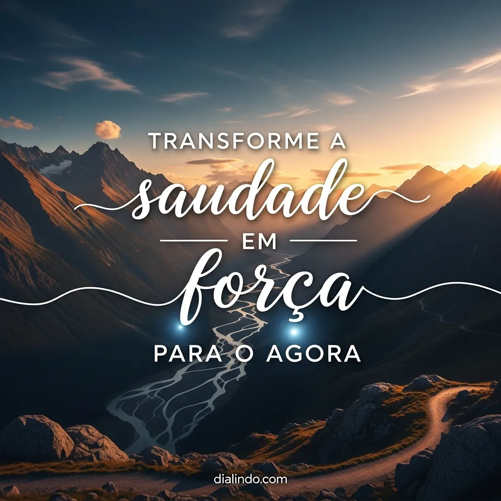 Saudade: Combustível do Agora
