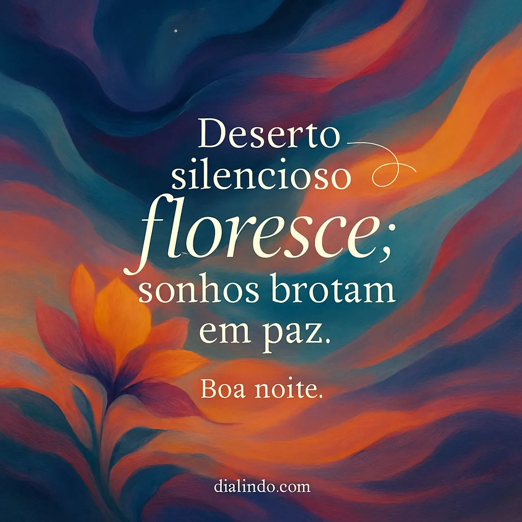 Flores Silenciosas do Deserto