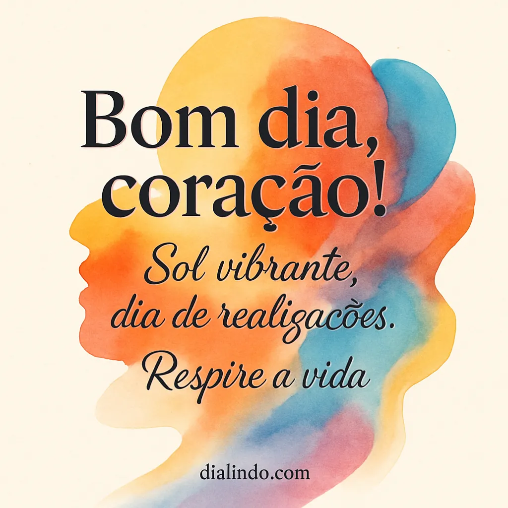 Vibrante Dia de Realizações