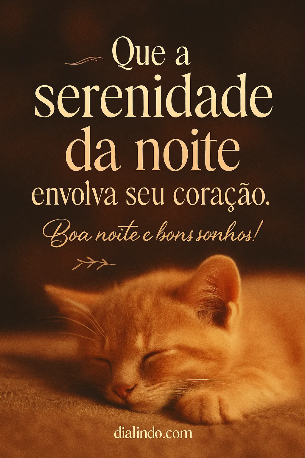 Noite de Serenidade e Sonhos