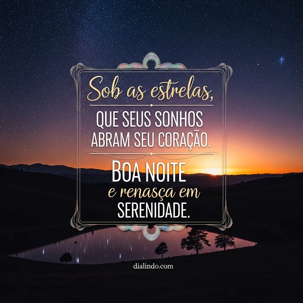 Sonhos Sob Estrelas: Renasça Sereno