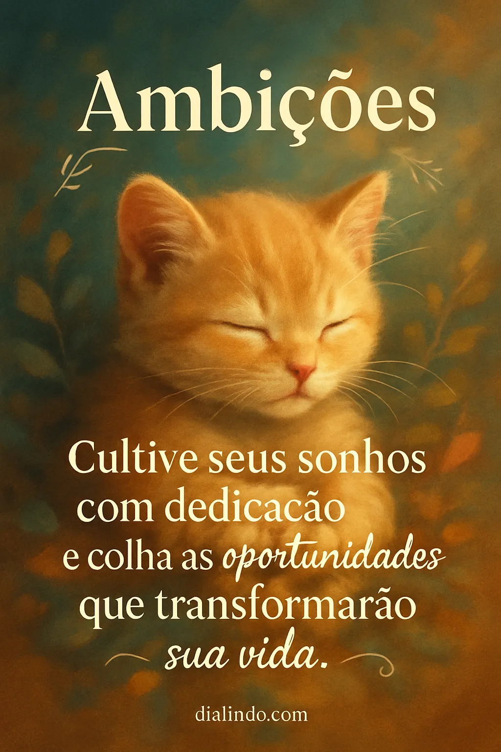 Cultive Sonhos, Colha Transformações