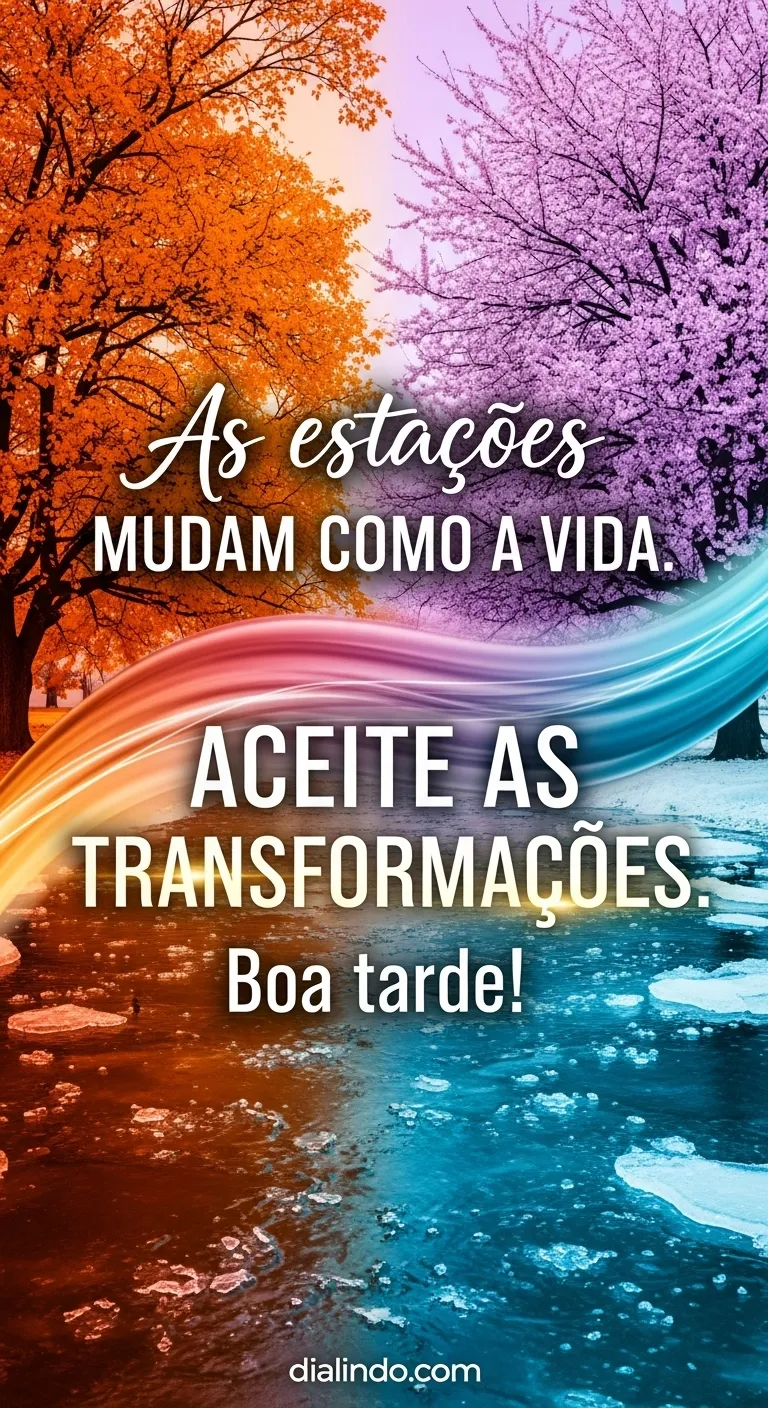 Mudanças: A Dança da Vida