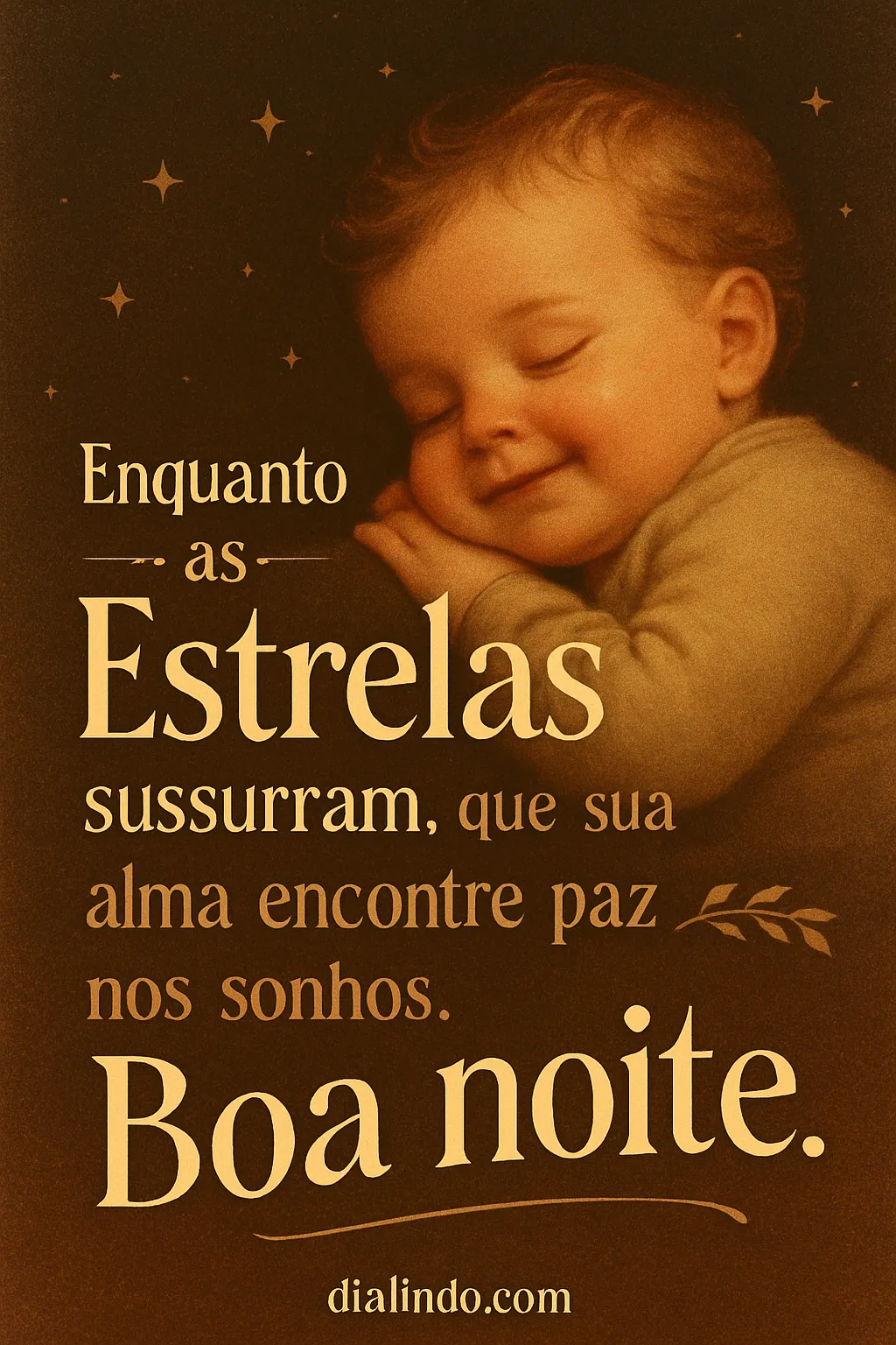 Sonhos Serenos sob Estrelas Sussurrantes