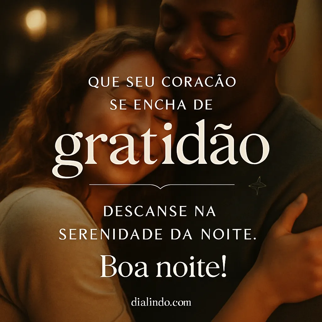 Noite de Gratidão e Serenidade