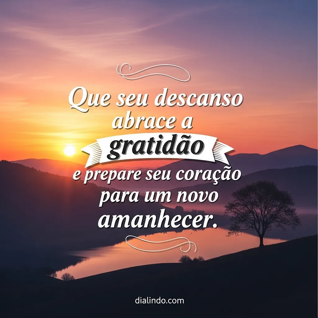Amanhã Começa com Gratidão