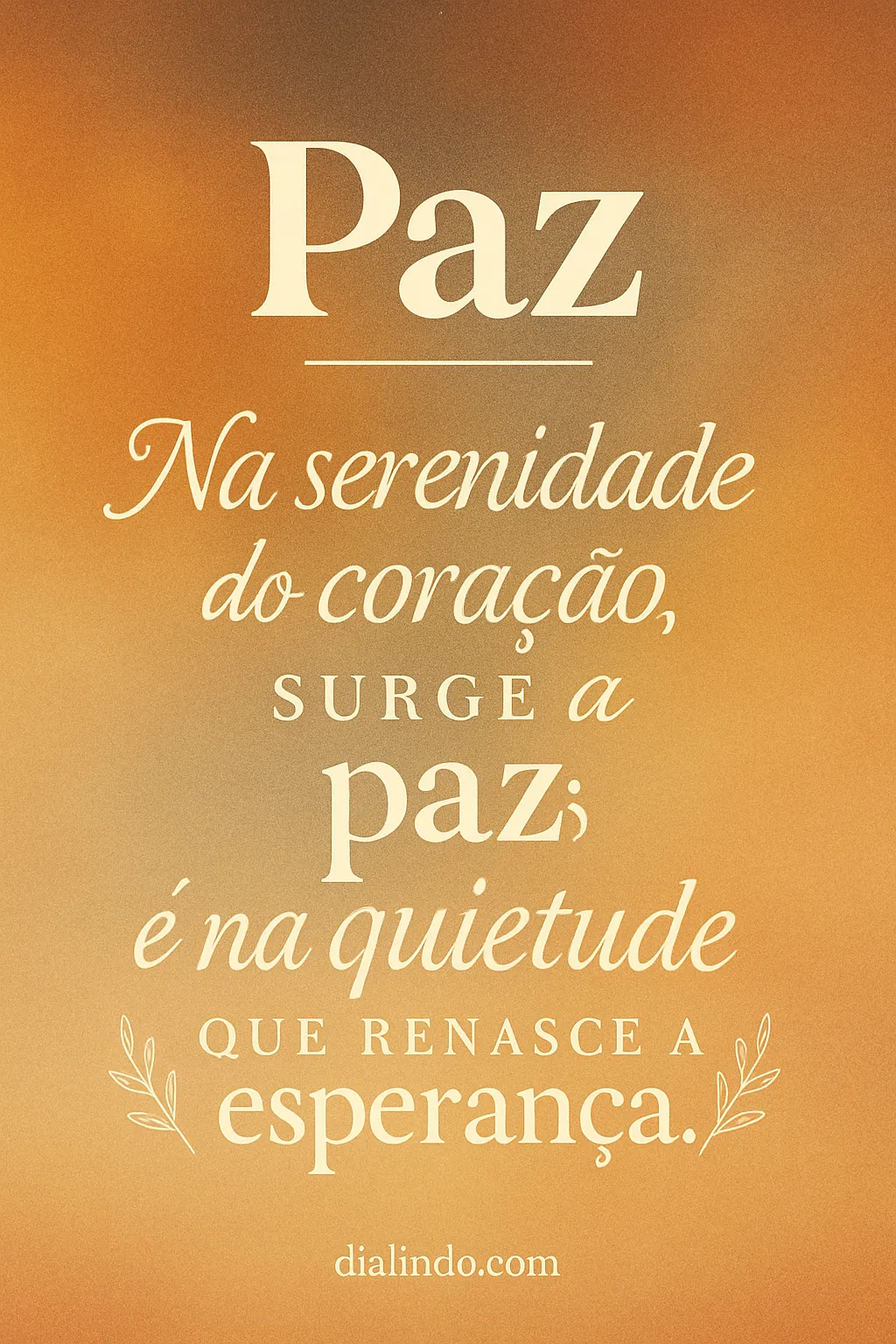 Renascer da Quietude Interior