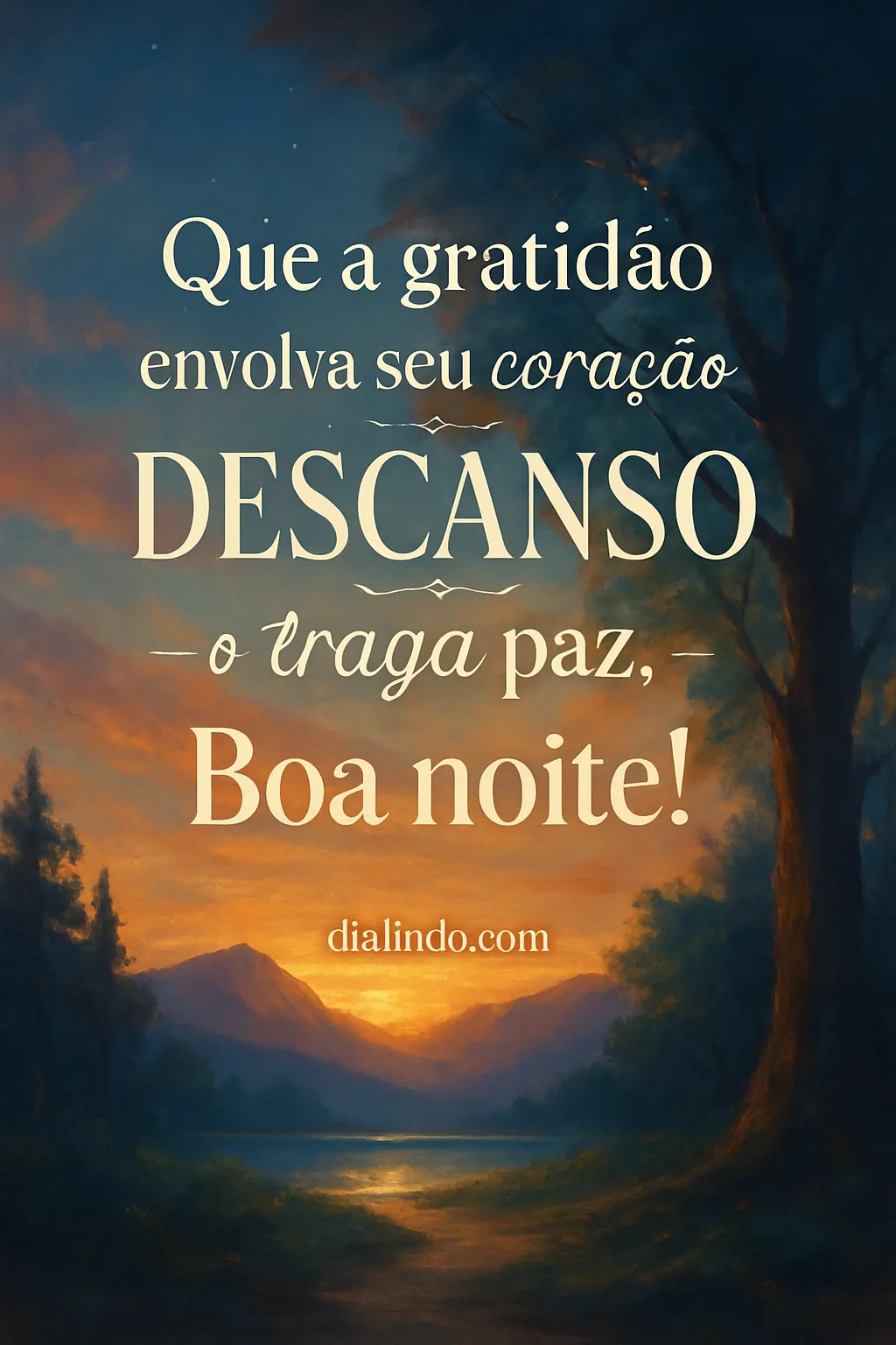 Coração Abençoado, Noite Serena