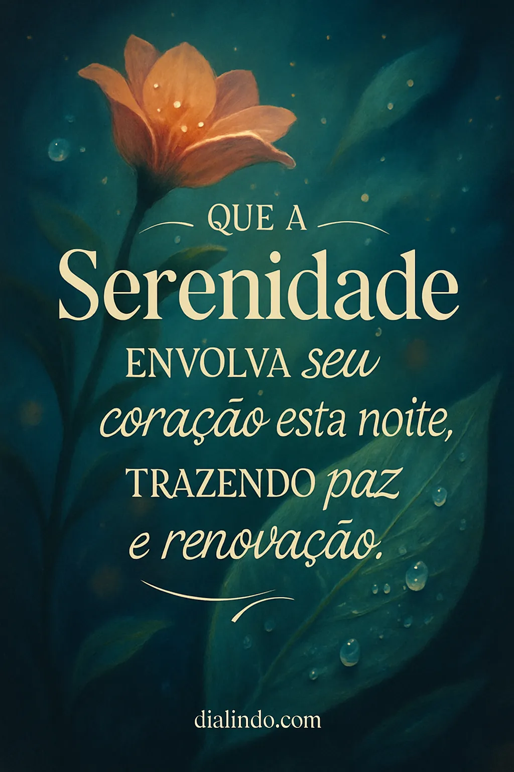 Noite de Serenidade e Renovação