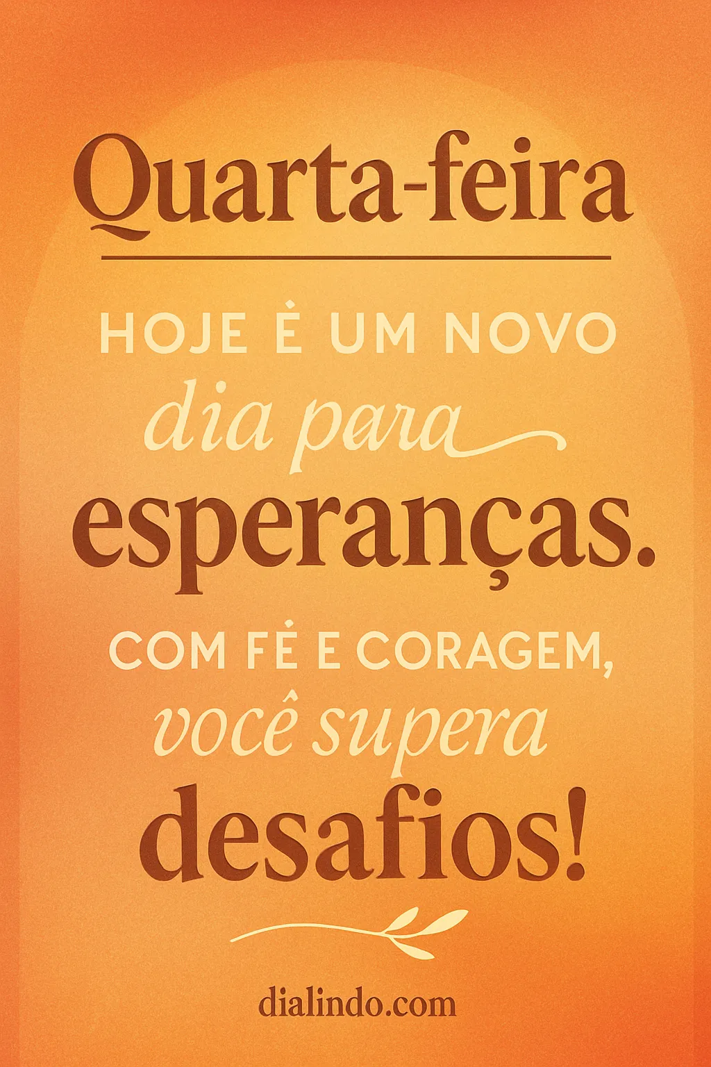 Renovação de Esperanças Diárias