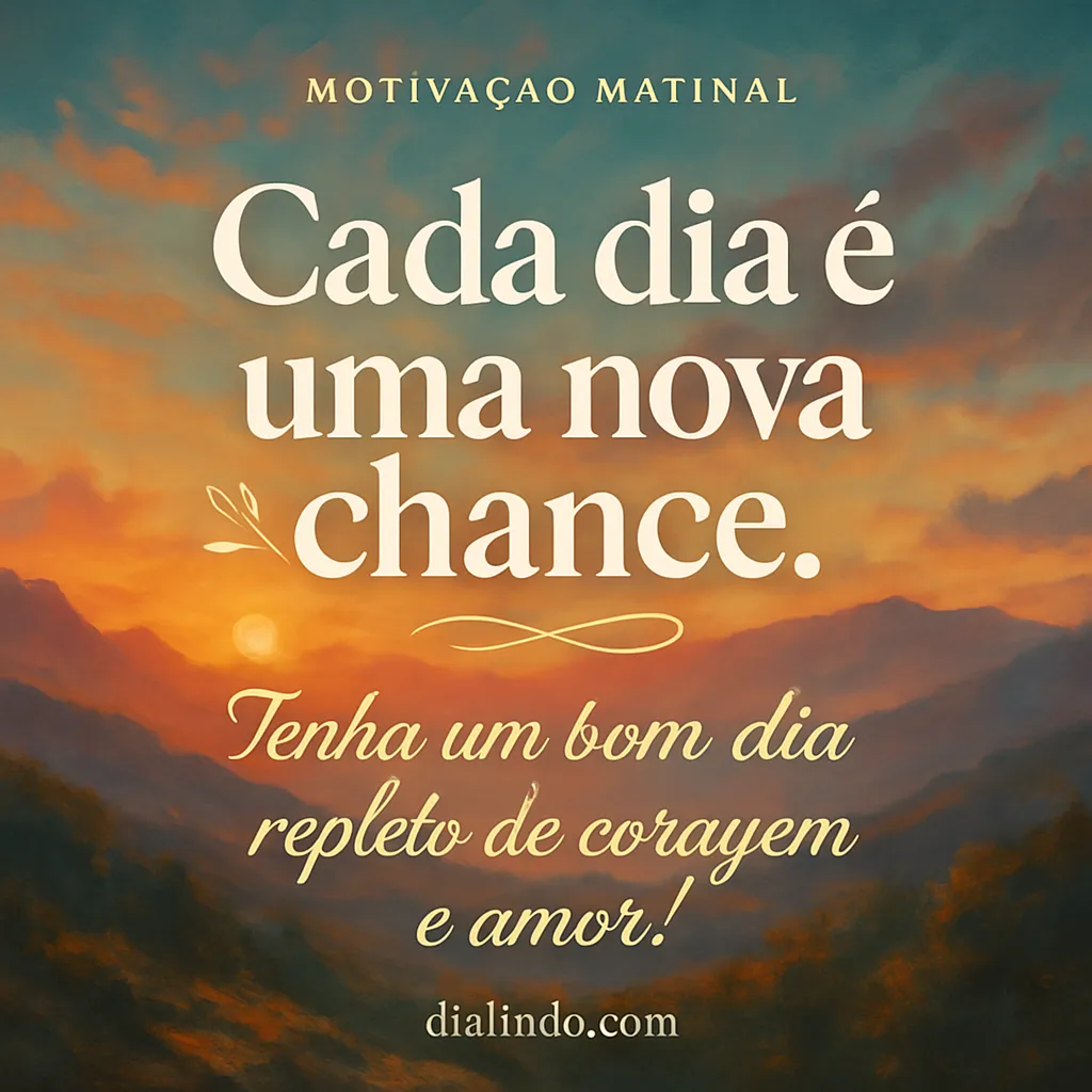 Renove-se com Coragem e Amor