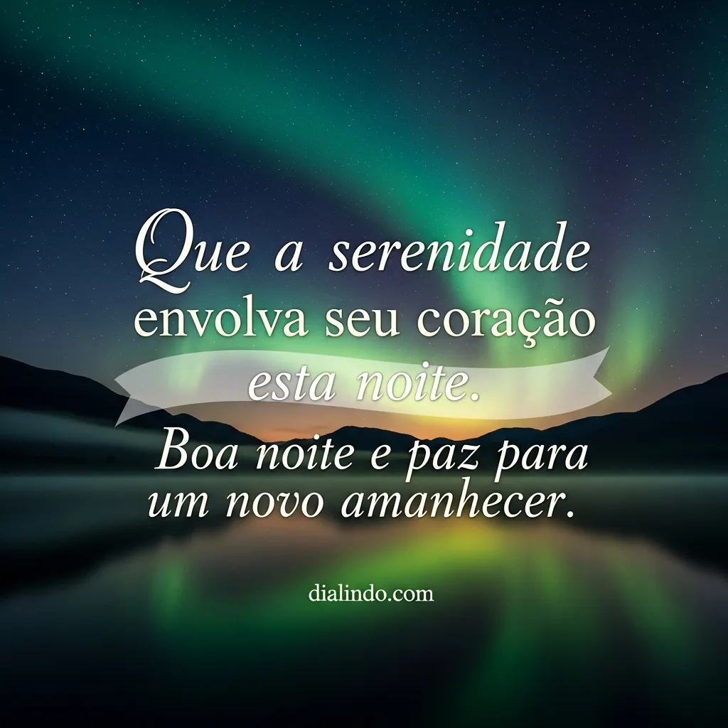 Serenidade para Amanhã Brilhante