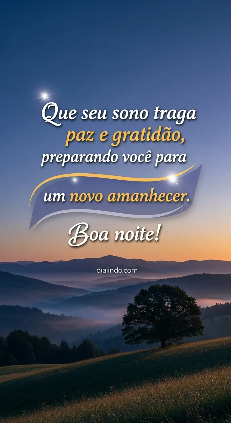 Sonhos de Paz e Gratidão