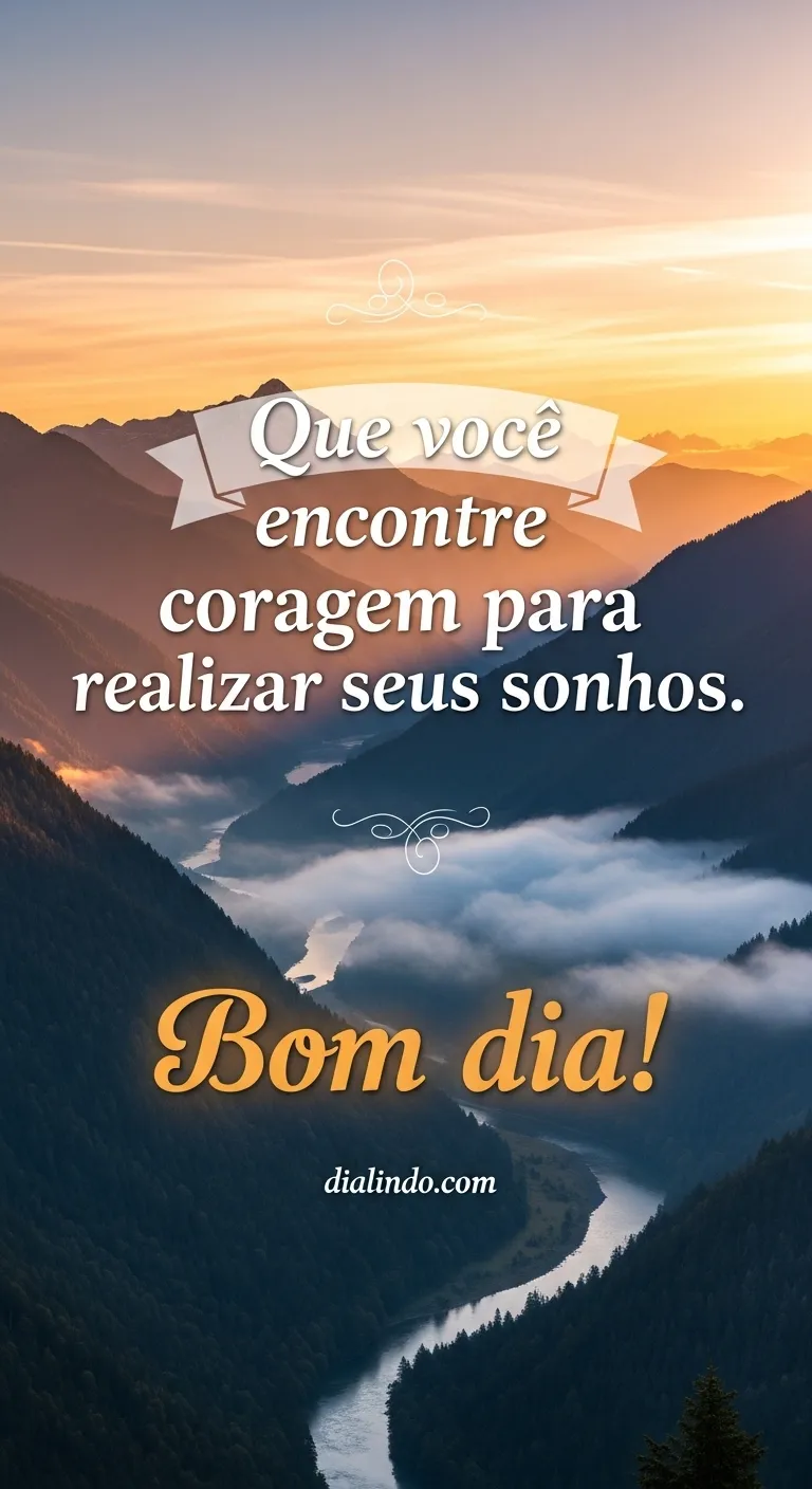 Coragem para Realizar Sonhos