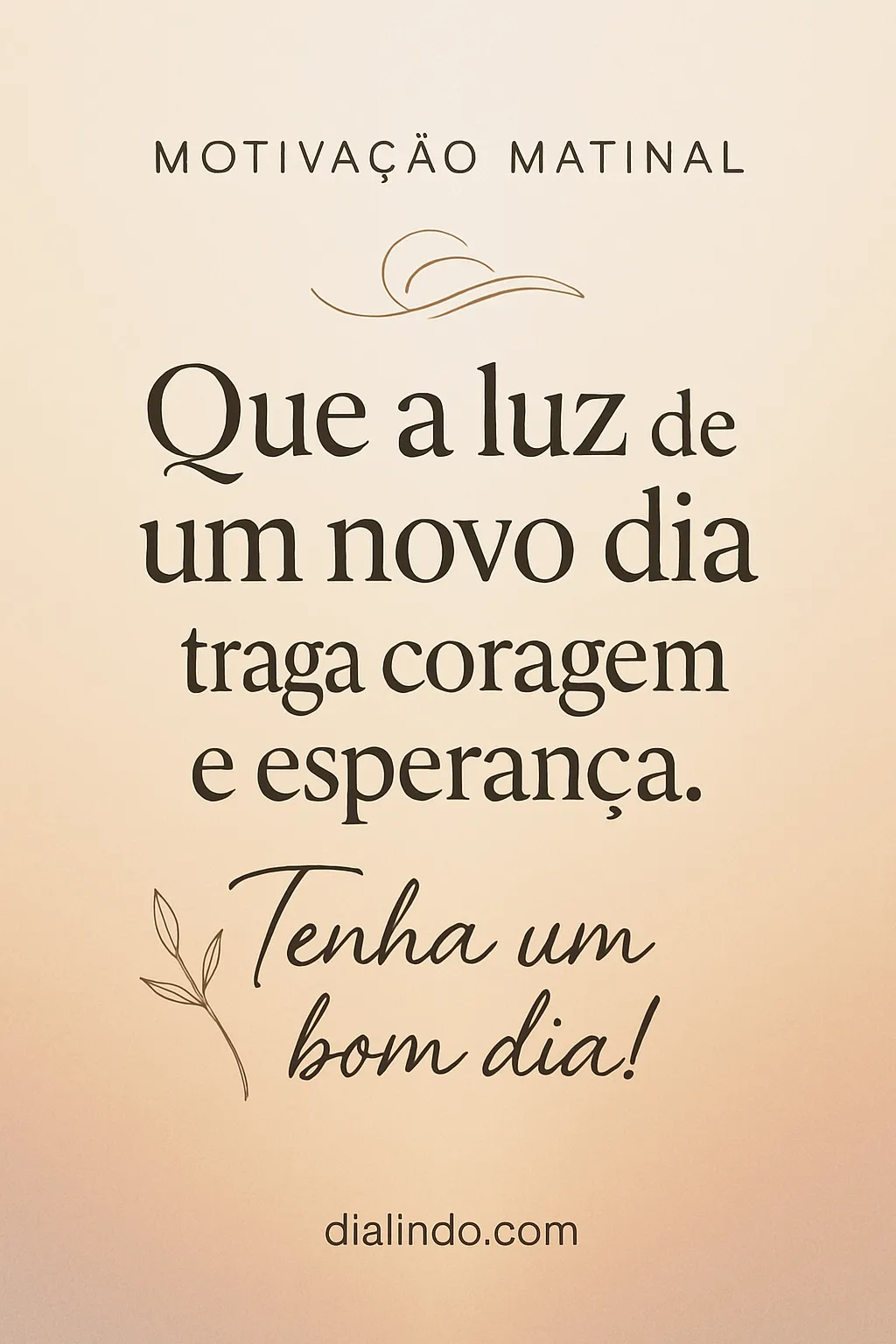 Coragem e Esperança Renascente