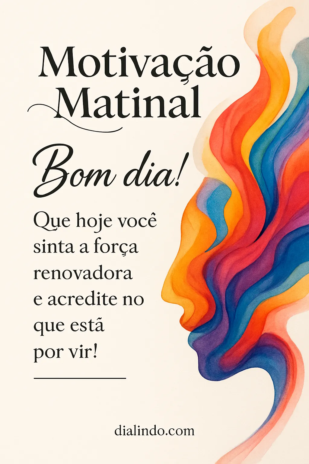 Renovação e Esperança no Amanhã