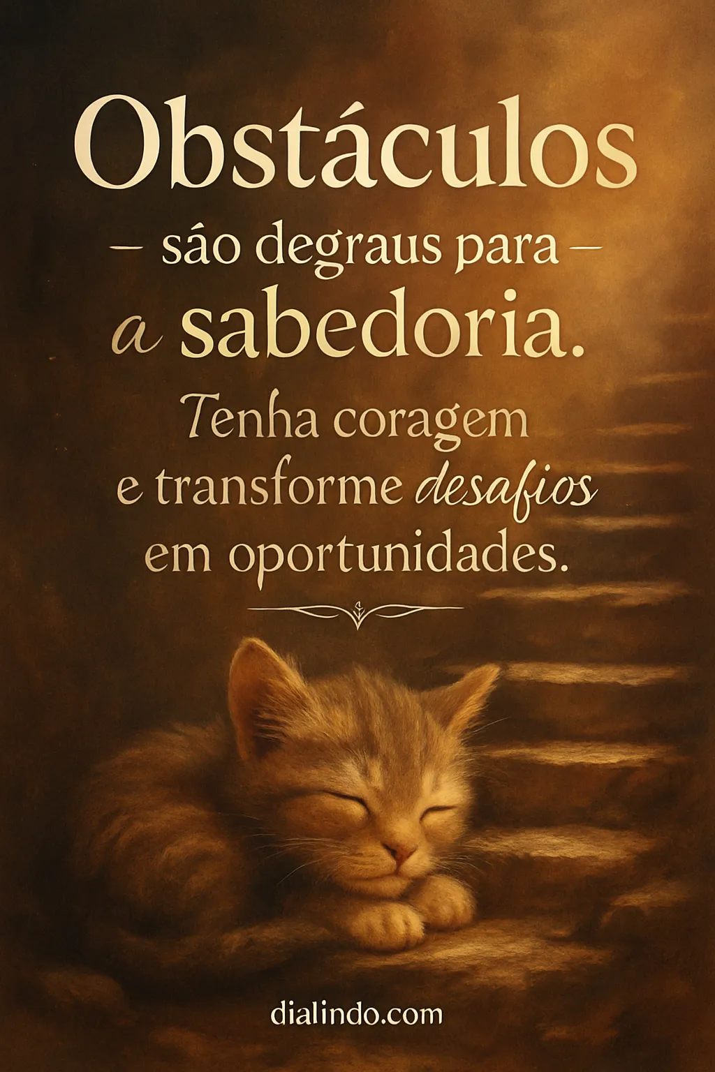 Degraus de Coragem e Oportunidade