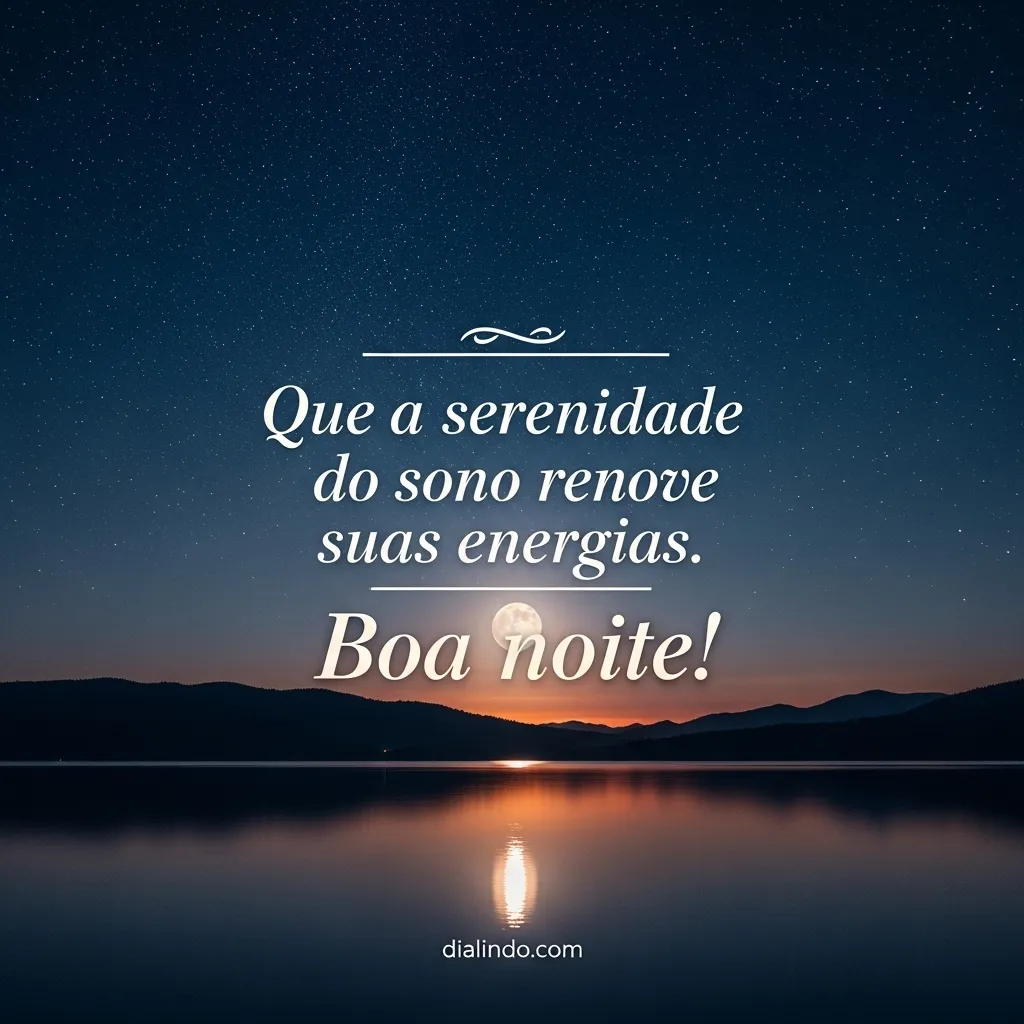 Renovação Noturna de Energias