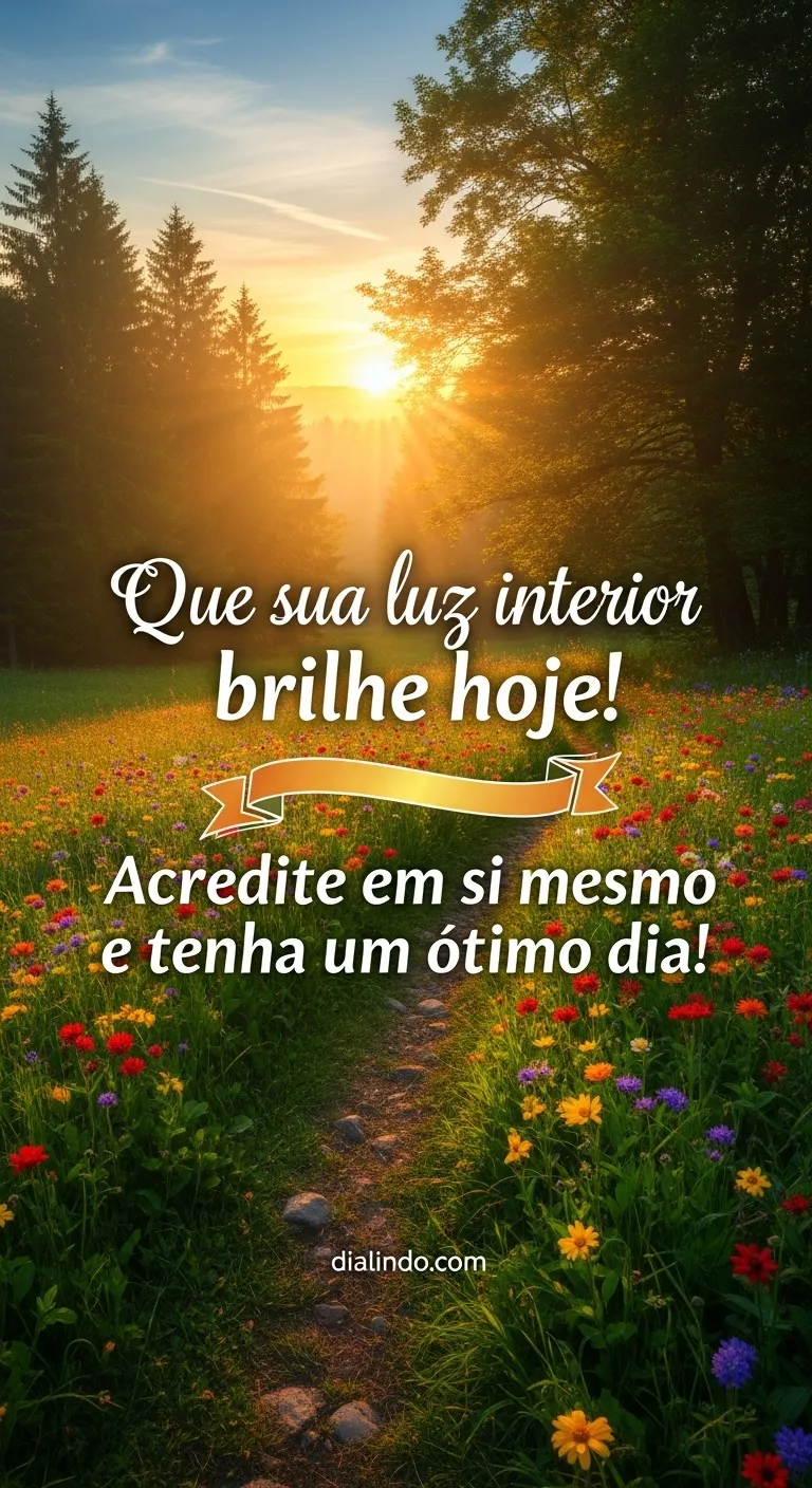 Brilhe e Acredite em Você!