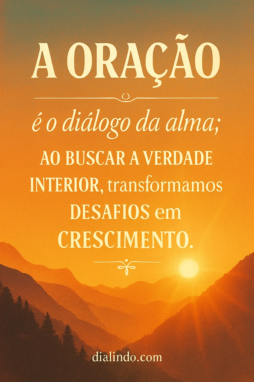 Crescendo na Verdade da Alma