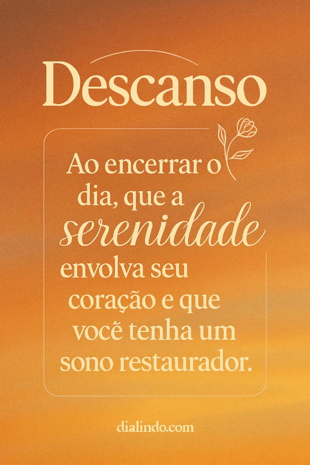 Serenidade para um Sono Restaurador