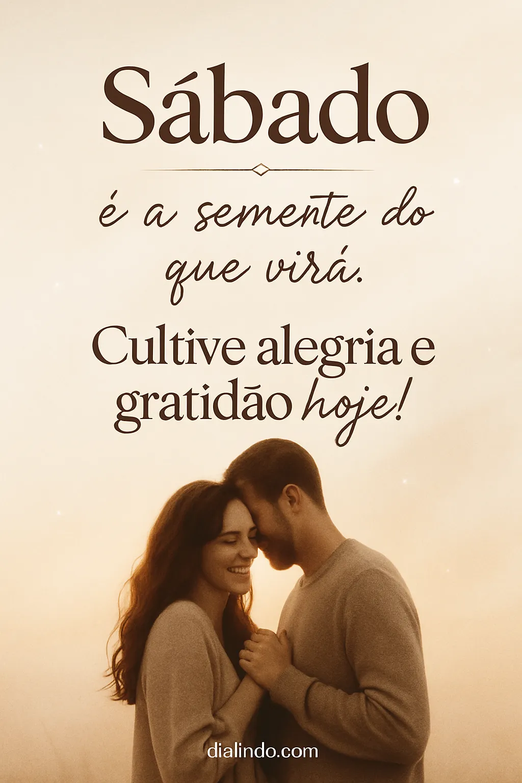 Sábado: Cultive Sua Alegria