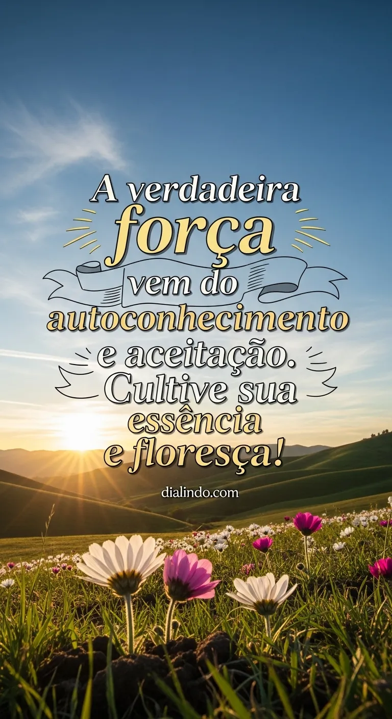 Florescendo Através do Autoconhecimento