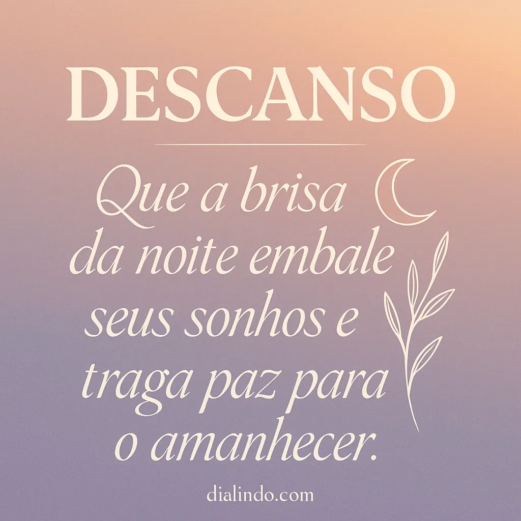 Sonhos ao Luar, Paz ao Amanhecer