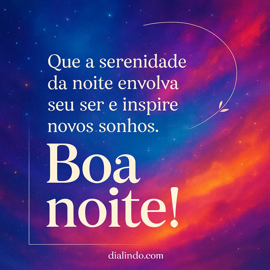 Sonhos Serenos na Noite.