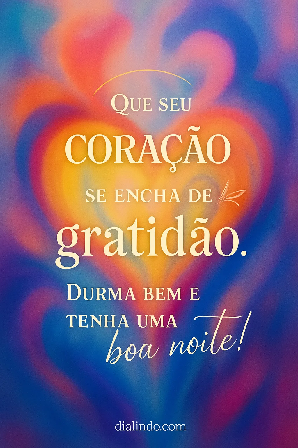 Coração Abençoado na Noite