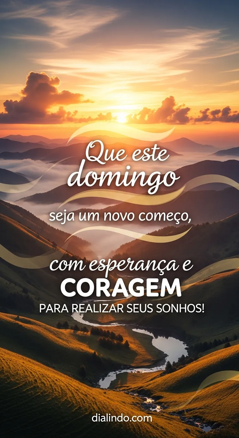 Renovação de Sonhos e Esperança