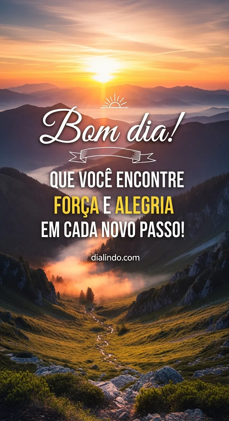 Passos de Alegria e Força