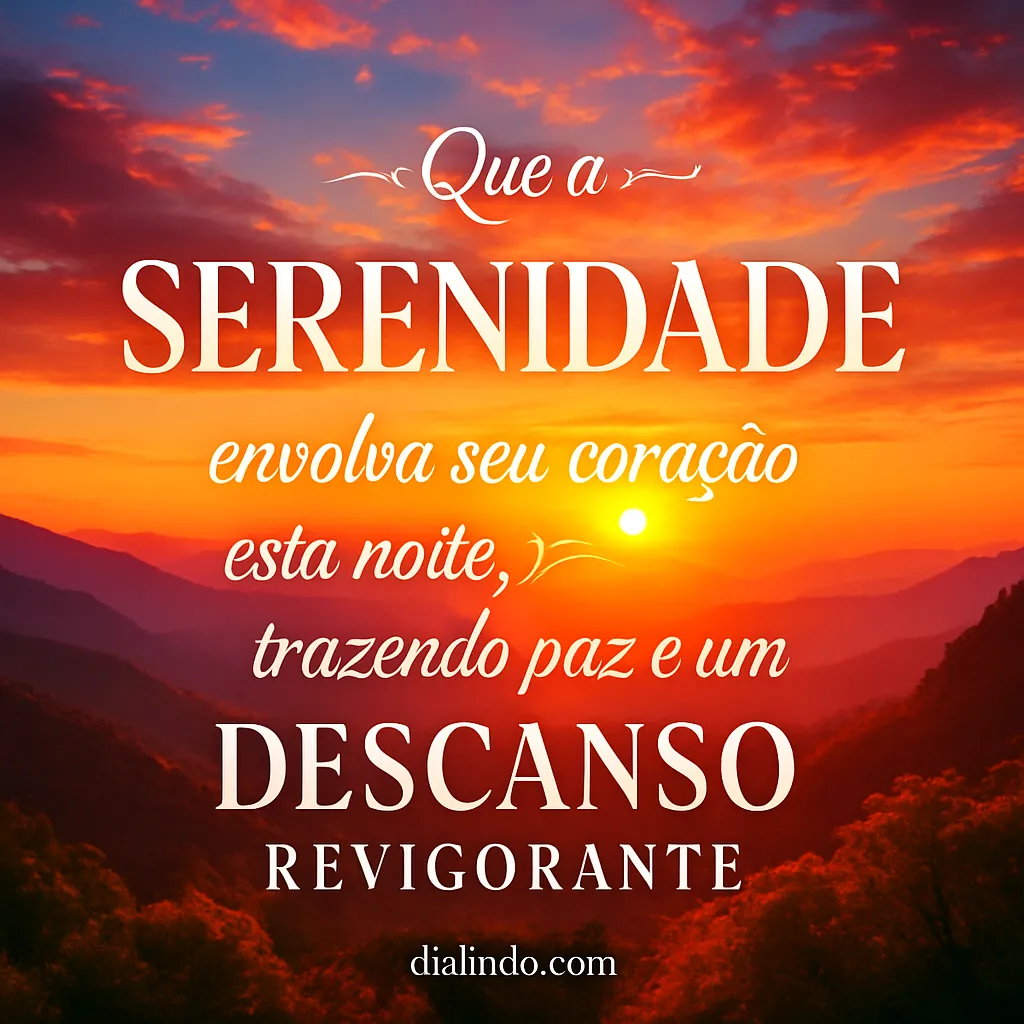 Serenidade Noturna para o Coração