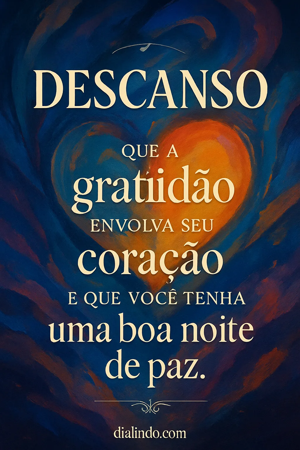 Noite de Gratidão e Paz